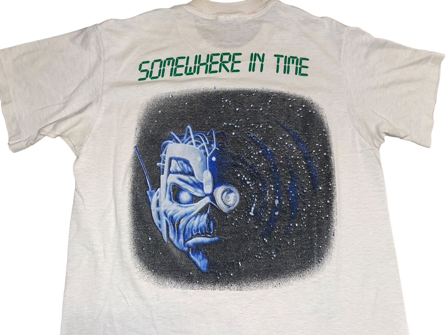 Vintage 1986 Iron Maiden Somewhere in Time T-Shirt