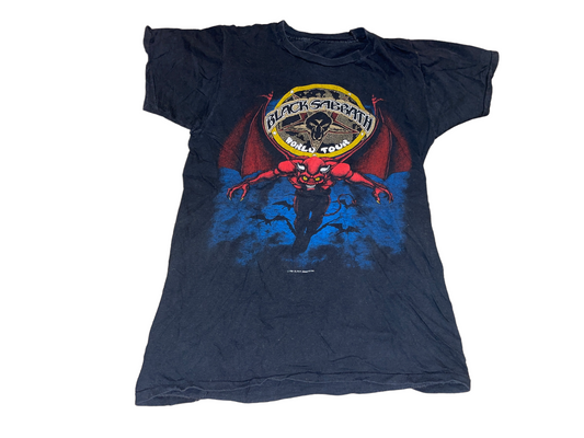 Vintage 1981 Black Sabbath World Tour T-Shirt