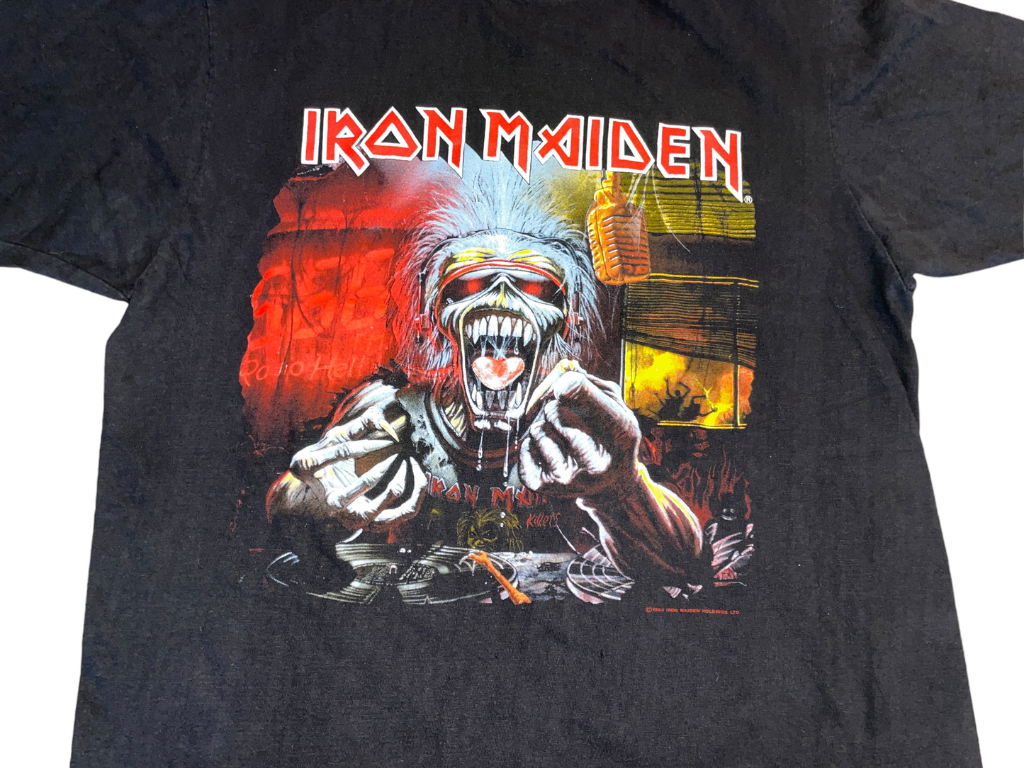 Vintage 1993 Iron Maiden 666 FM T-Shirt