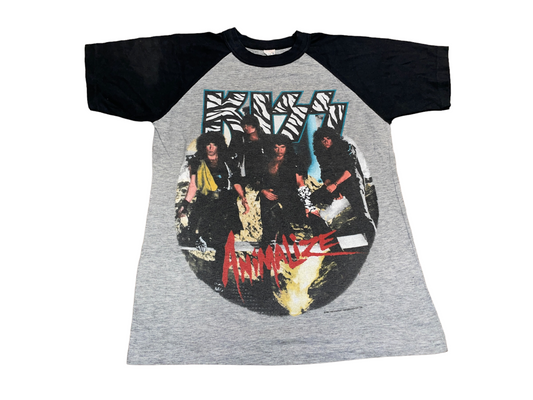 Vintage 1984 Kiss Animalize Tour T-Shirt