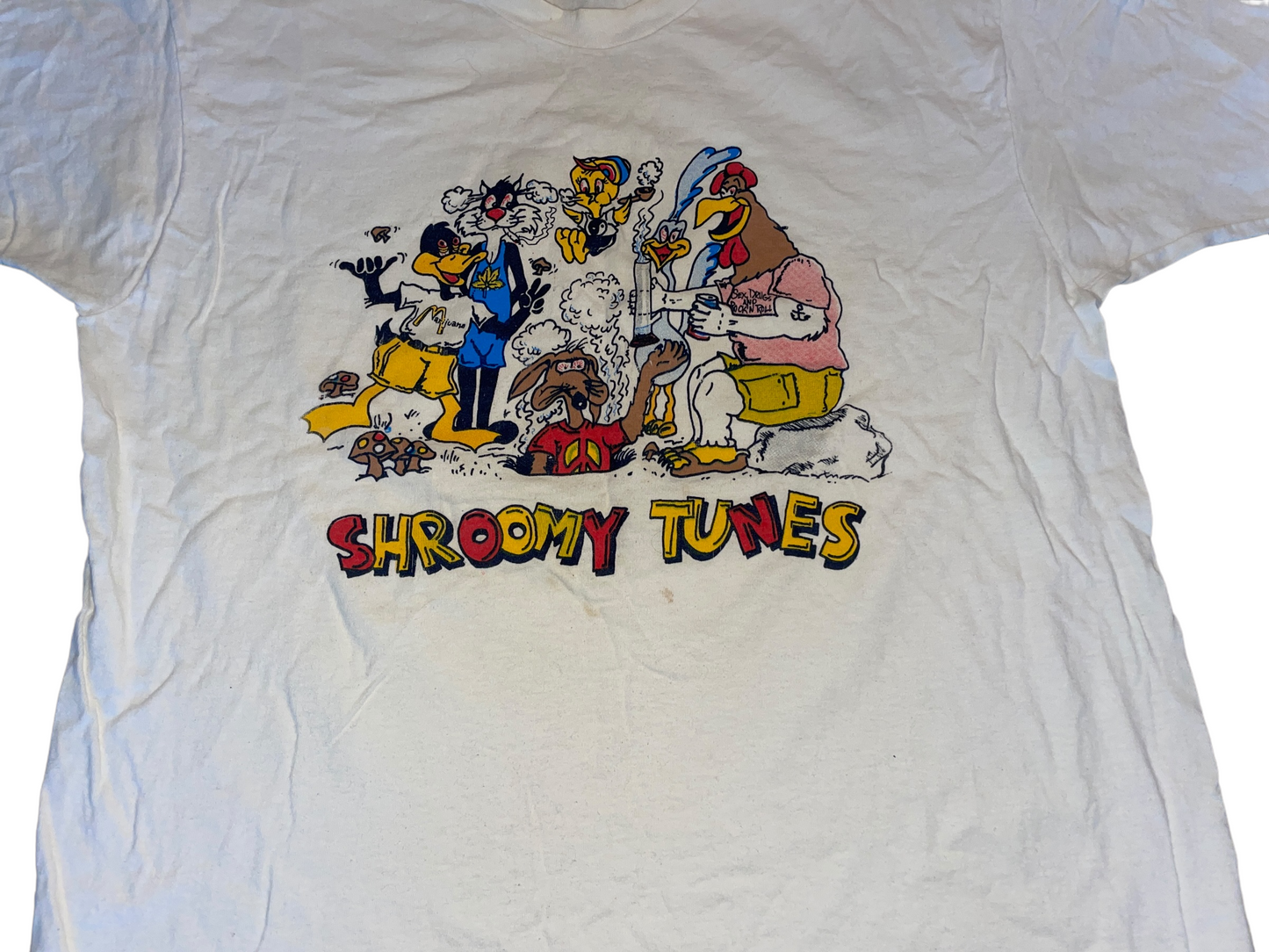 Vintage Shroomy Tunes Toke Up Doc! T-Shirt