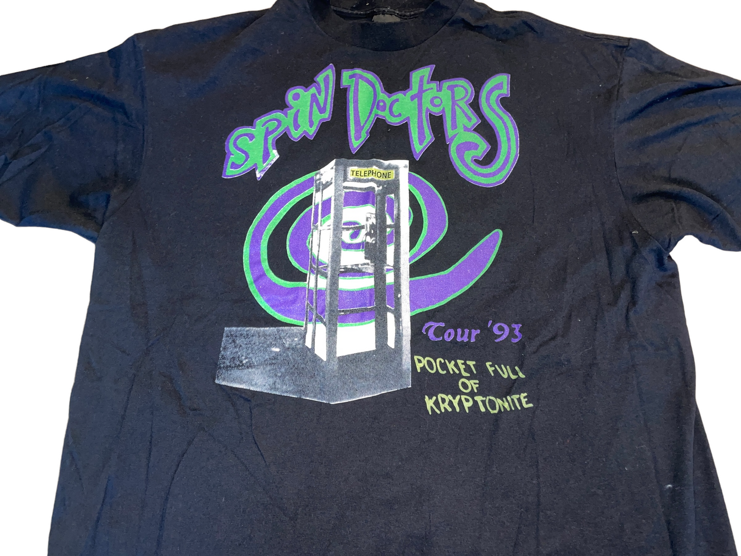 Vintage 1993 Spin Doctors Tour T-Shirt