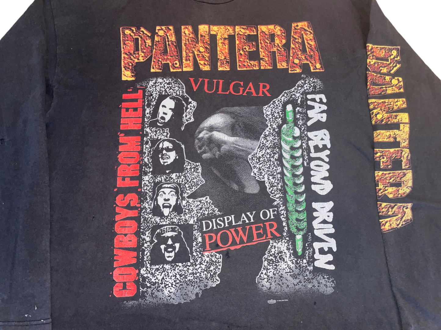 Vintage 1995 Pantera Long Sleeve T-Shirt