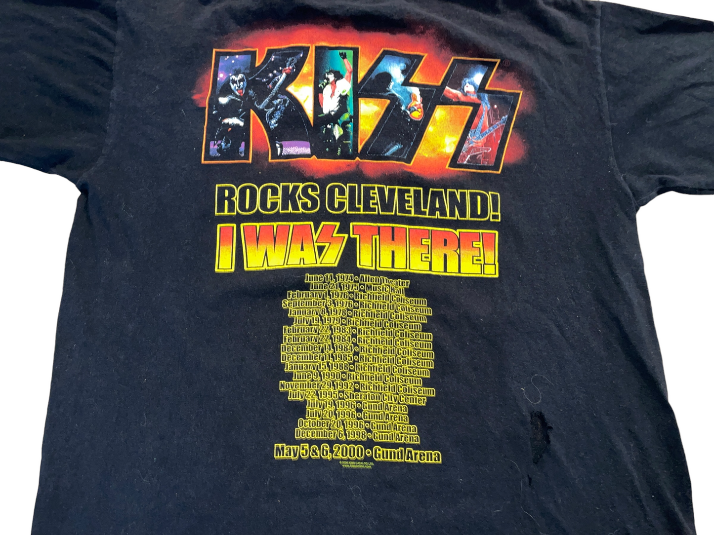Vintage 2000 Kiss Tour T-Shirt