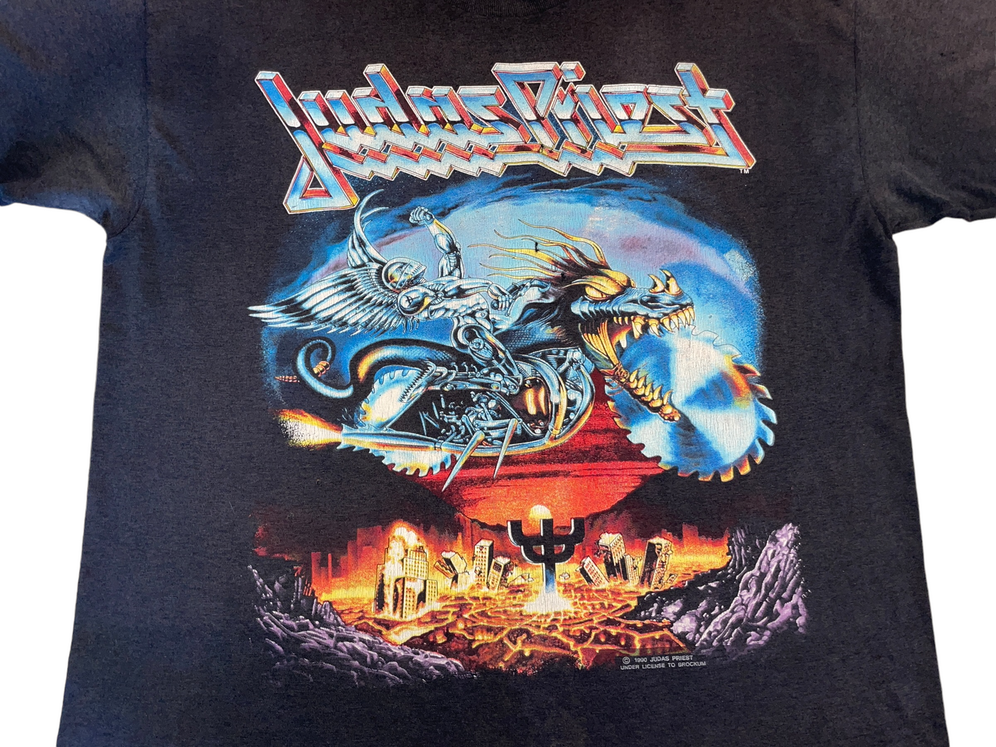 Vintage 1990 Judas Priest Painkiller Tour T-Shirt