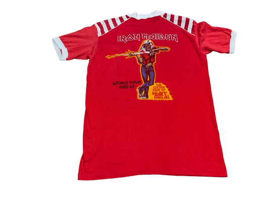 Vintage 1983 Iron Maiden World Tour T-Shirt