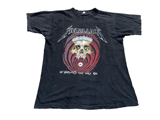 Vintage 1990 Metallica Europe Tour T-Shirt