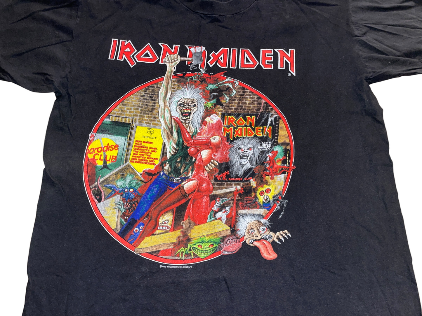 Vintage 1990 Iron Maiden Bring Your Daughter T-Shirt