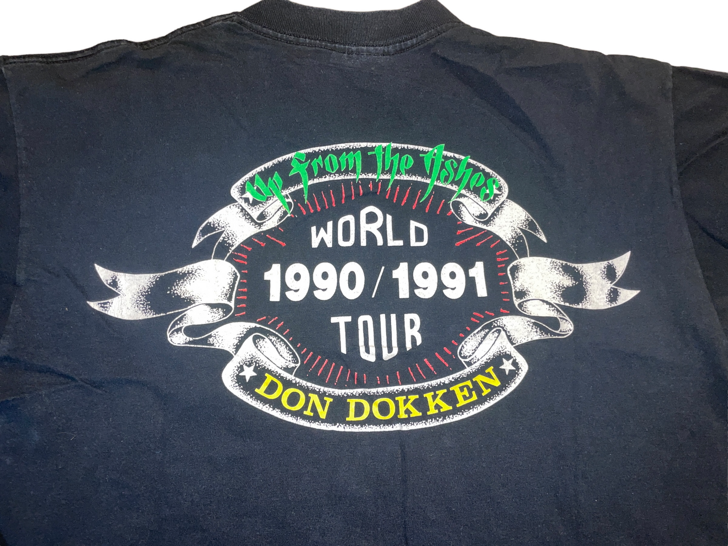 Vintage 1991 Don Dokken World Tour T-Shirt