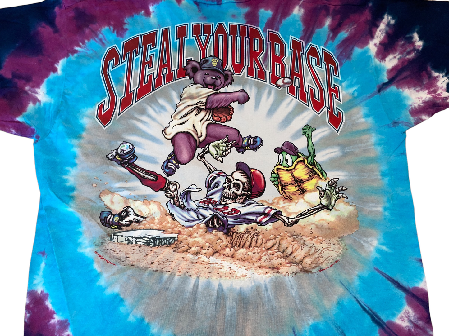 Vintage 1994 Grateful Dead Steal Your Base T-Shirt