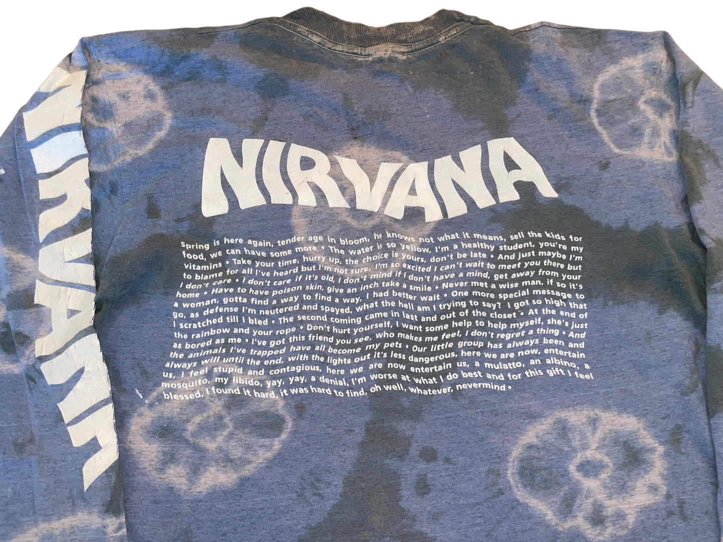 Vintage 90's Nirvana Nevermind Long Sleeve
