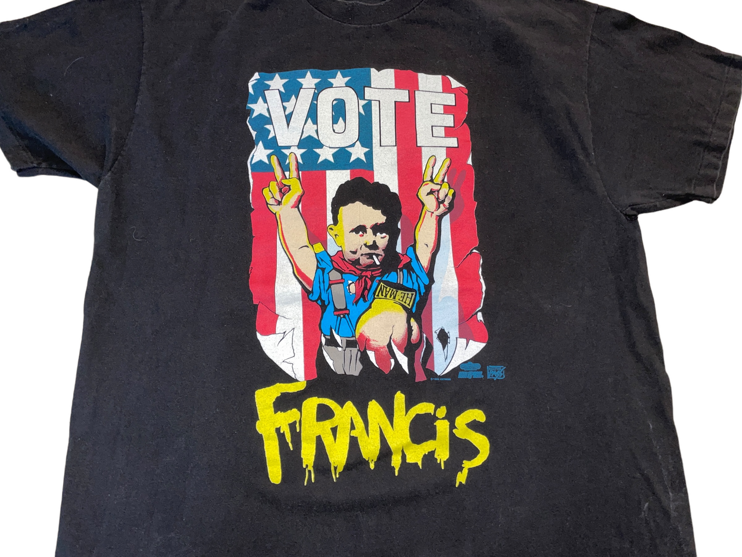 Vintage 1992 Extreme Vote Francis T-Shirt