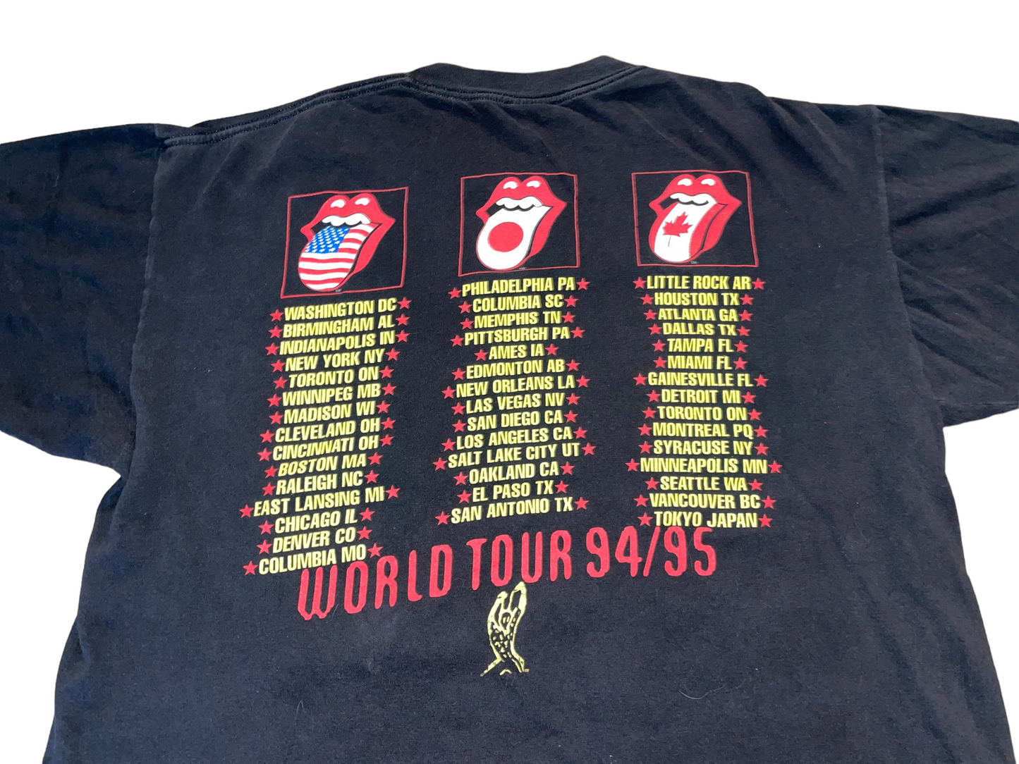 Vintage 1994 Rolling Stones Voodoo Lounge T-Shirt