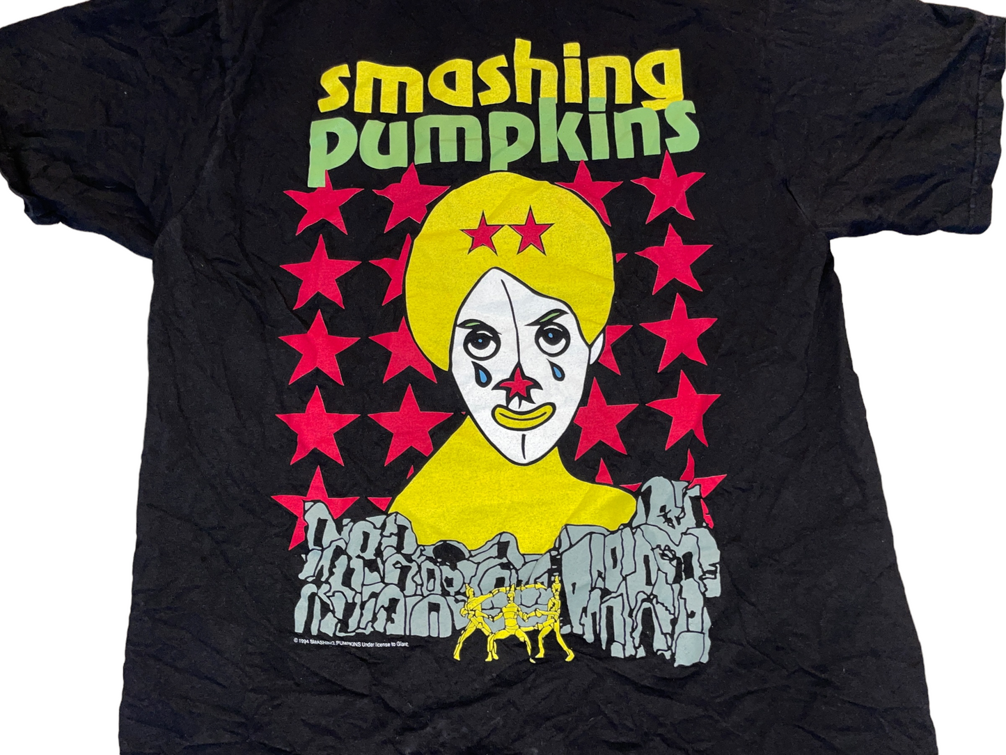 Vintage 1994 Smashing Pumpkins Clown T-Shirt