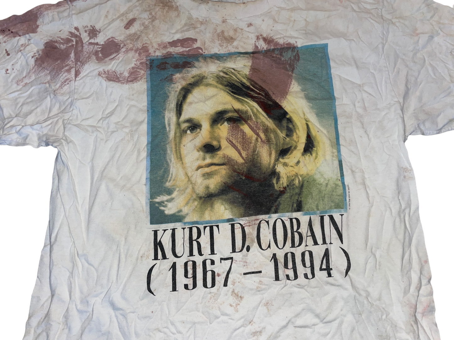 Vintage 1994 Kurt Cobain Memorial T-Shirt
