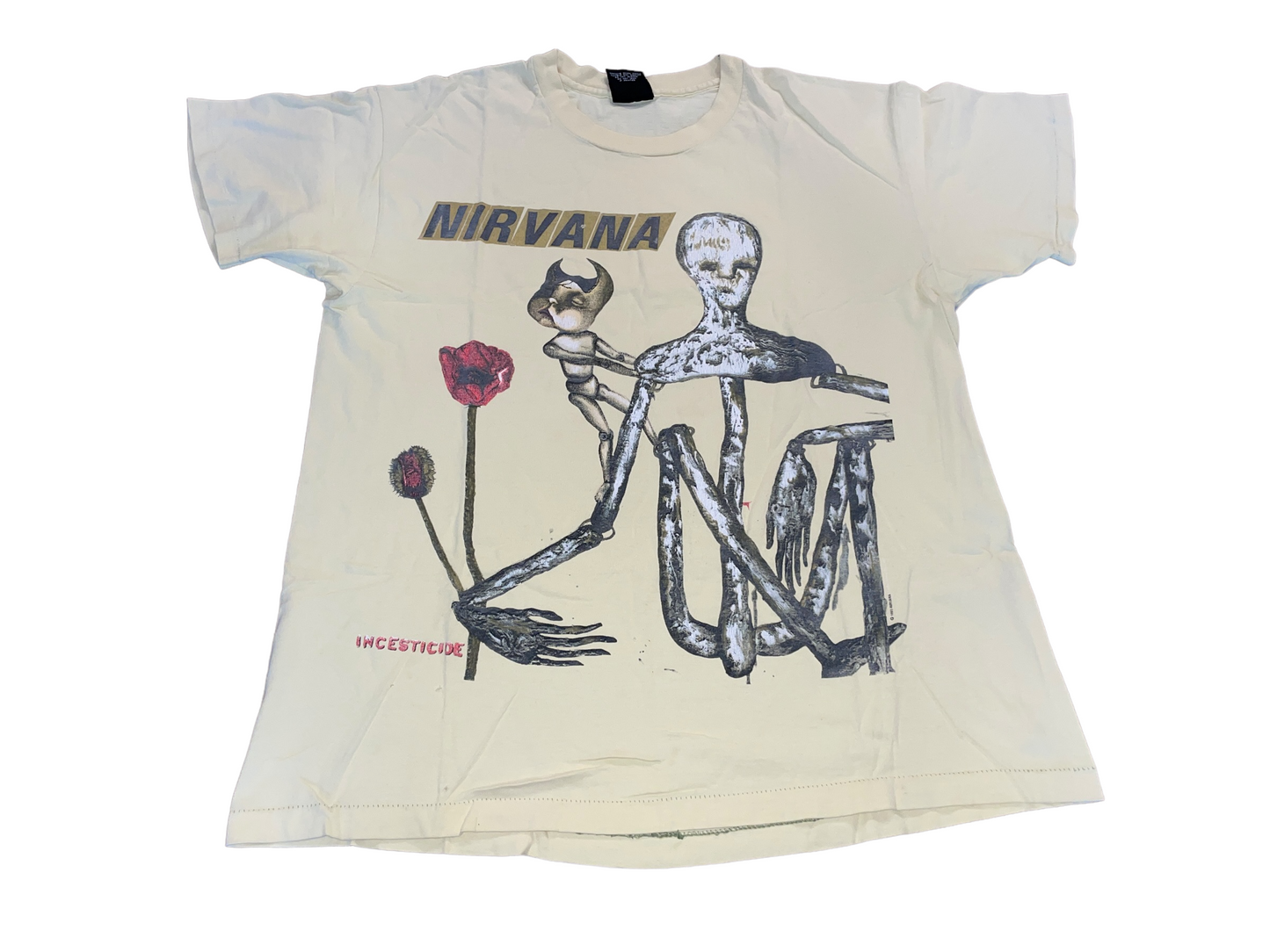 Vintage 1993 Nirvana Incesticide T-Shirt