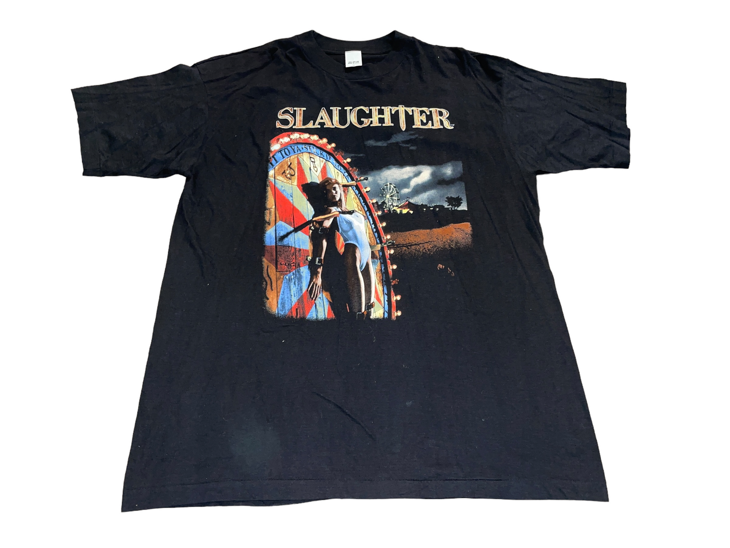 Vintage 1991 Slaughter Stick it to Ya! Tour T-Shirt