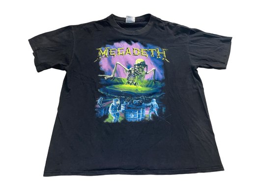 Vintage 1989 Megadeth Contaminated T-Shirt