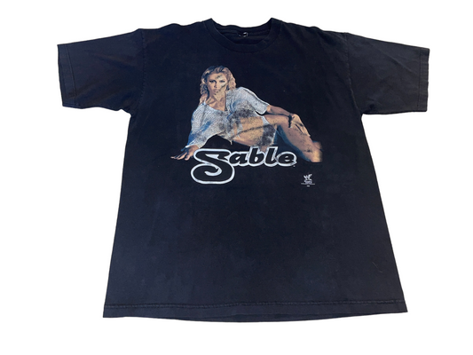 Vintage 90's Sable Bomb WWF T-Shirt