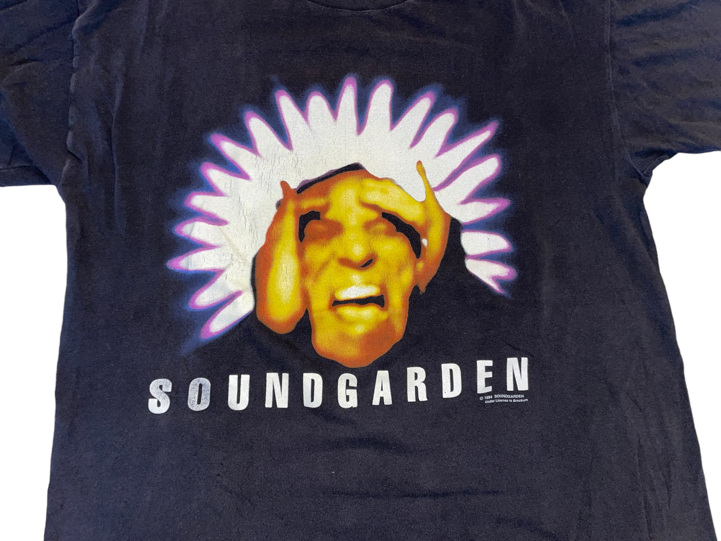Vintage 1994 Soundgarden Black Hole Sun T-Shirt