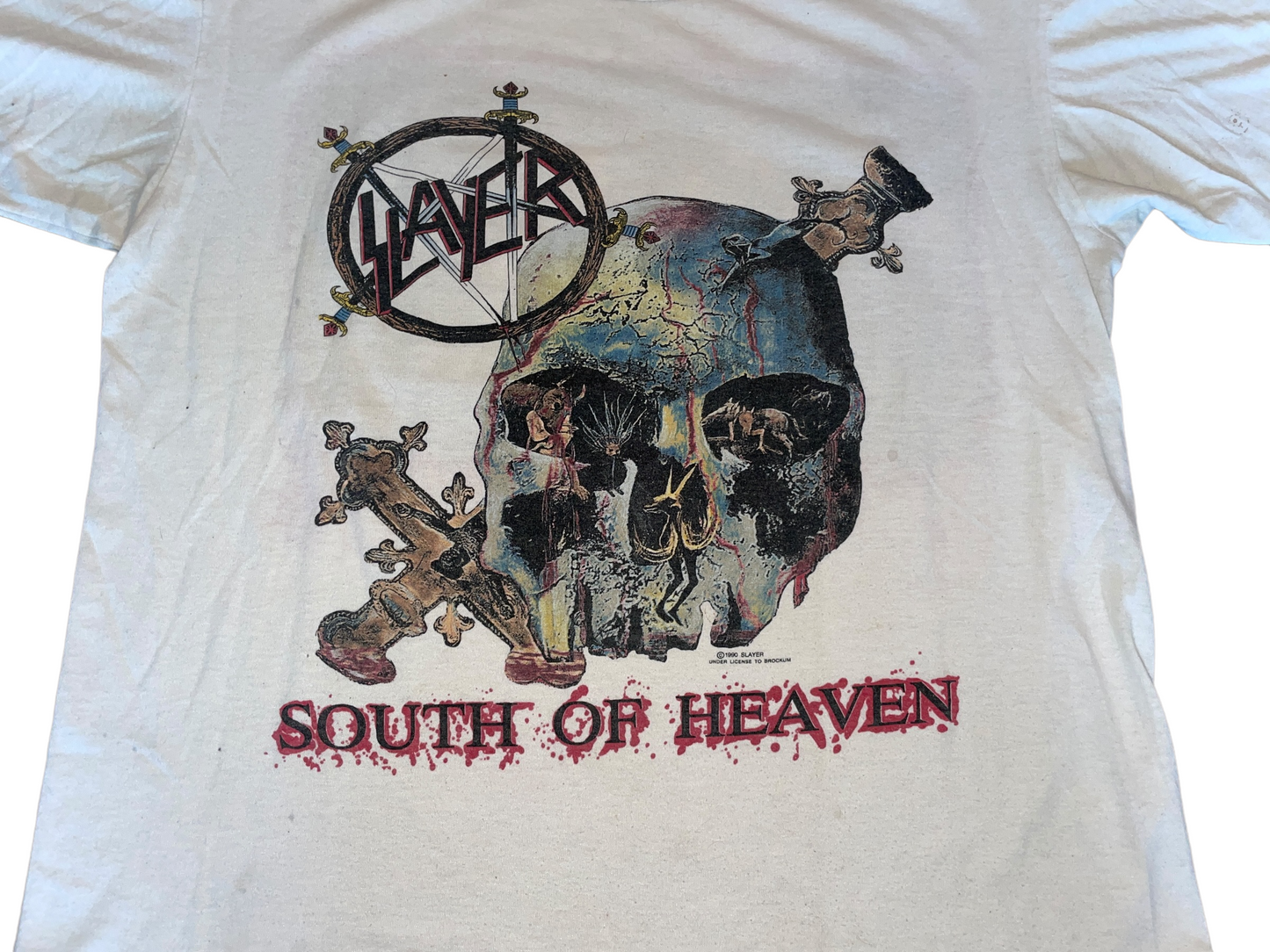 Vintage 1990 Slayer South of Heaven T-Shirt