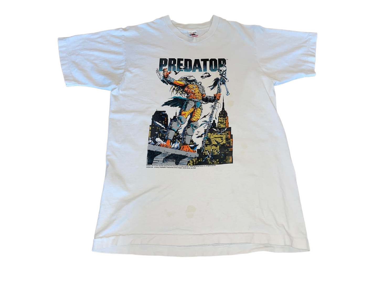 Vintage 1991 The Predator Marvel T-Shirt
