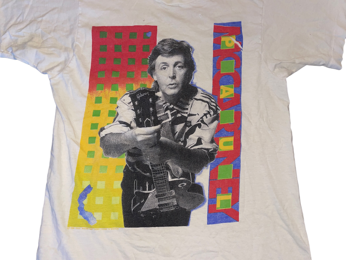 Vintage 1989 Paul McCartney T-Shirt