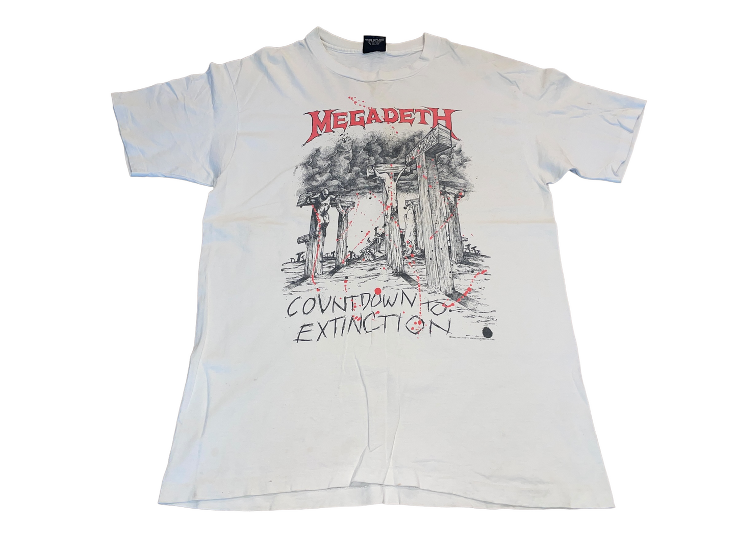 Vintage 1992 Megadeth T-Shirt