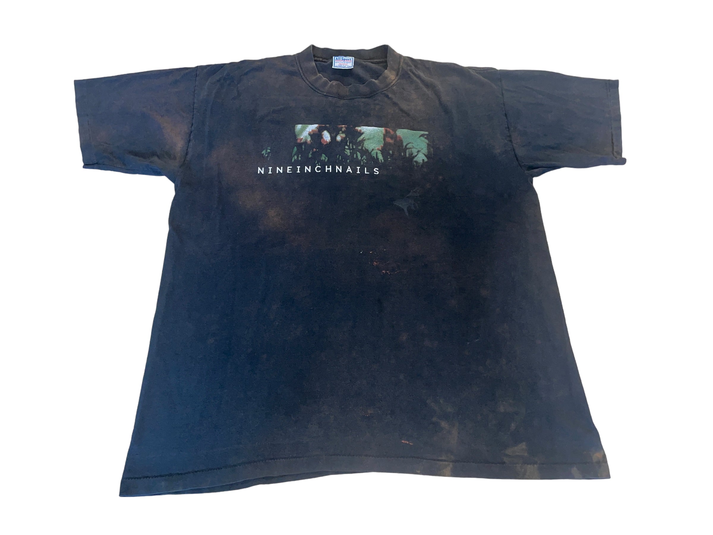 Vintage 90's Nine Inch Nails T-Shirt – troyvintageco Vintage 90's Nine Inch Nails T-Shirt – troyvintageco