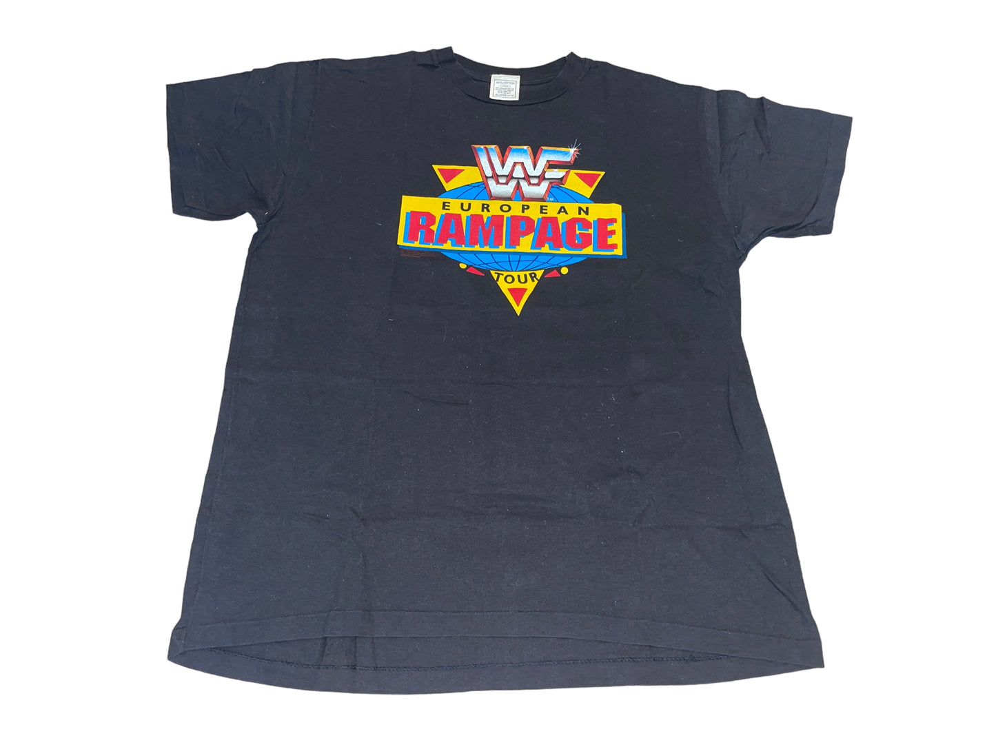 Vintage 90's WWF European Rampage T-Shirt