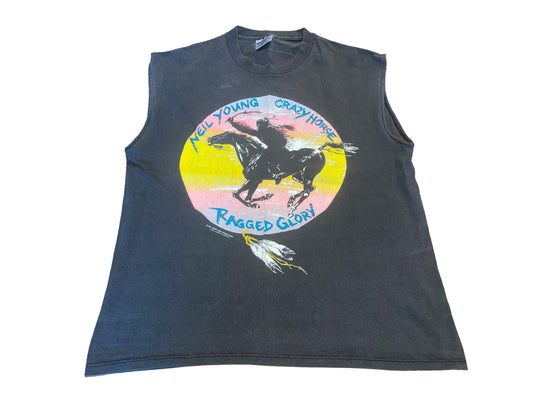 Vintage 1991 Neil Young Sleeveless Shirt