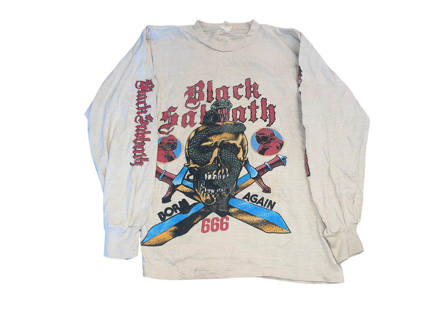 Vintage 80's Black Sabbath Long Sleeve