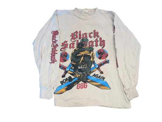 Vintage 80's Black Sabbath Long Sleeve