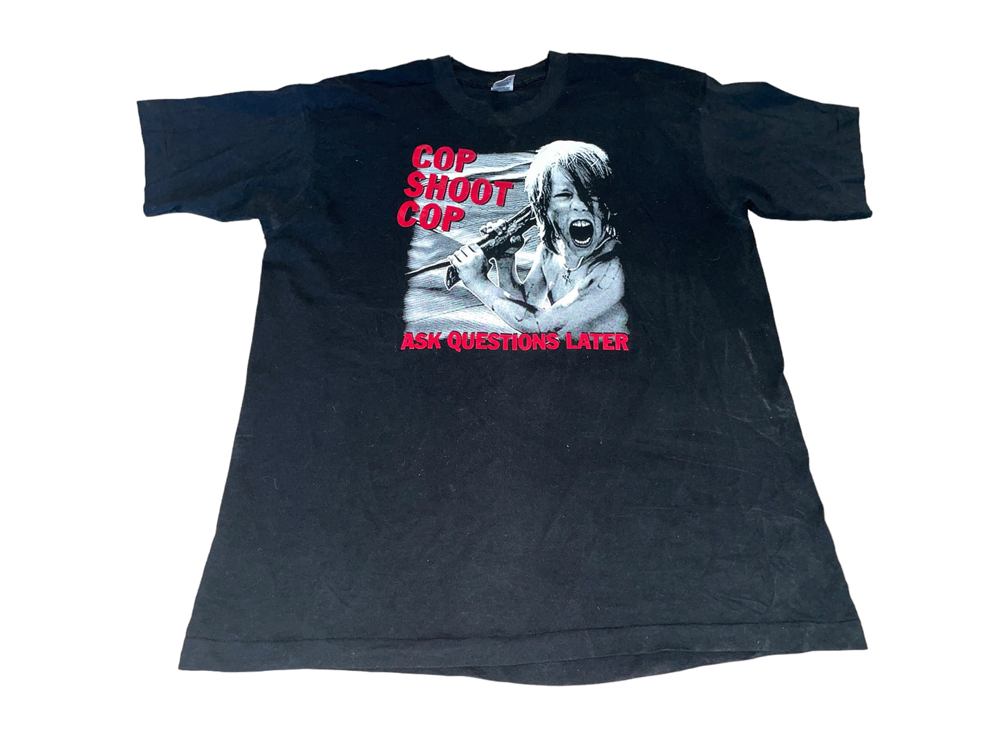 Vintage 90's Cop Shoot Cop T-Shirt