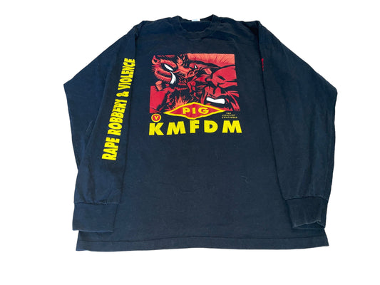 Vintage 90's KMFDM Long Sleeve Shirt