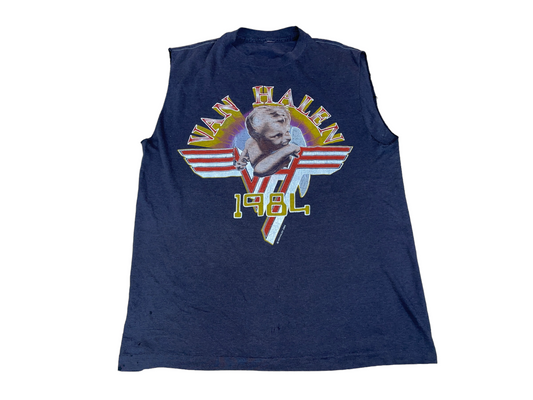 Vintage 1984 Van Halen Tour T-Shirt