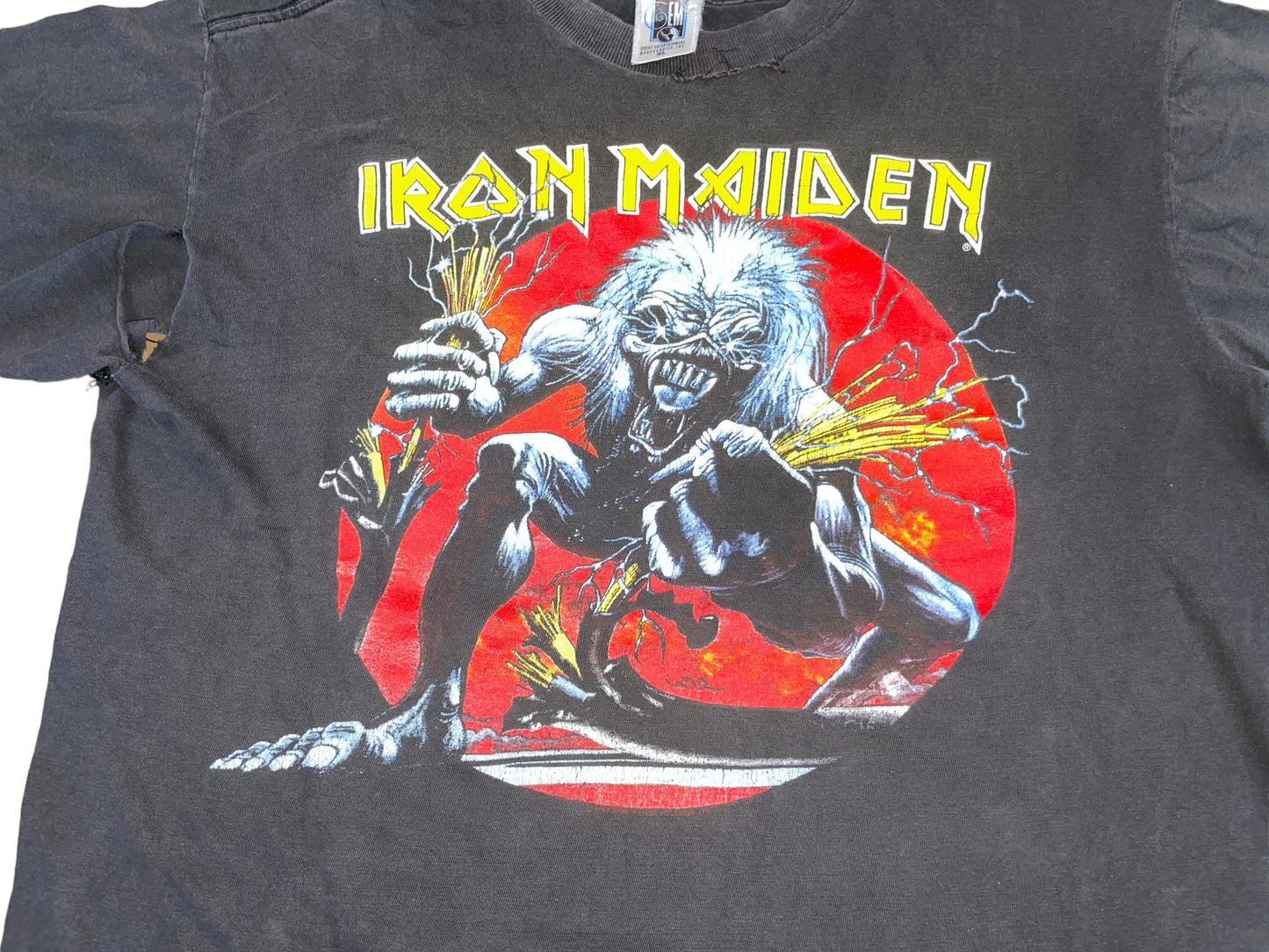 Vintage 90's Iron Maiden A Real Live One T-Shirt