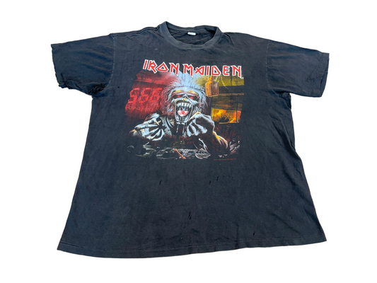 Vintage 90's Iron Maiden 666 fm A Real Dead One T-Shirt