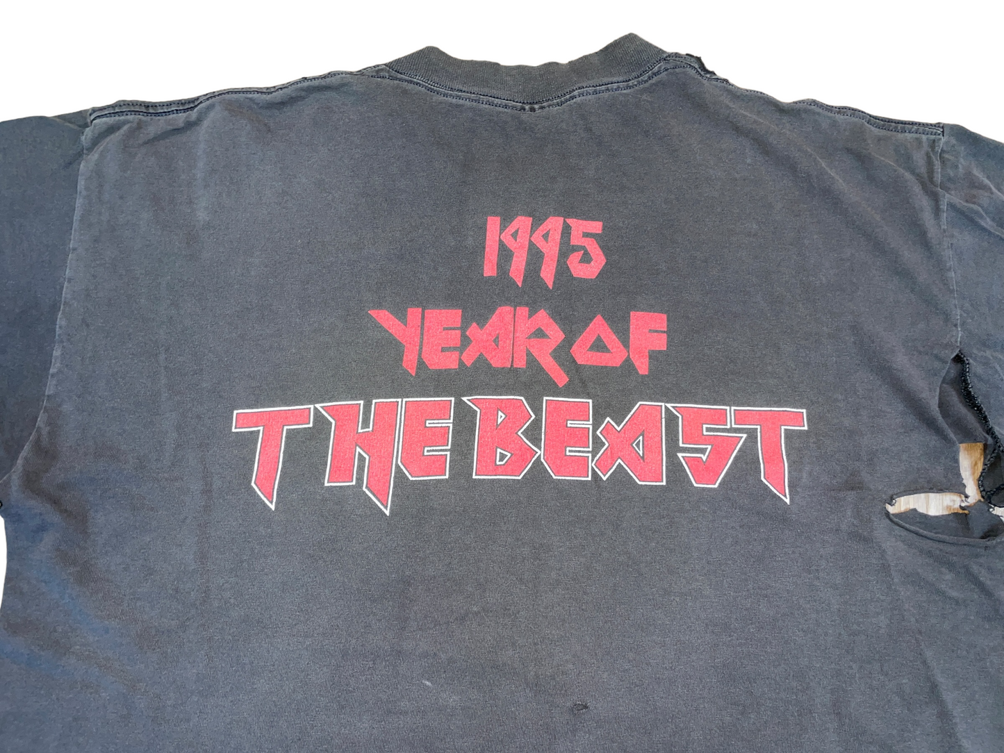 Vintage 1995 Iron Maiden Year of the Beast T-Shirt