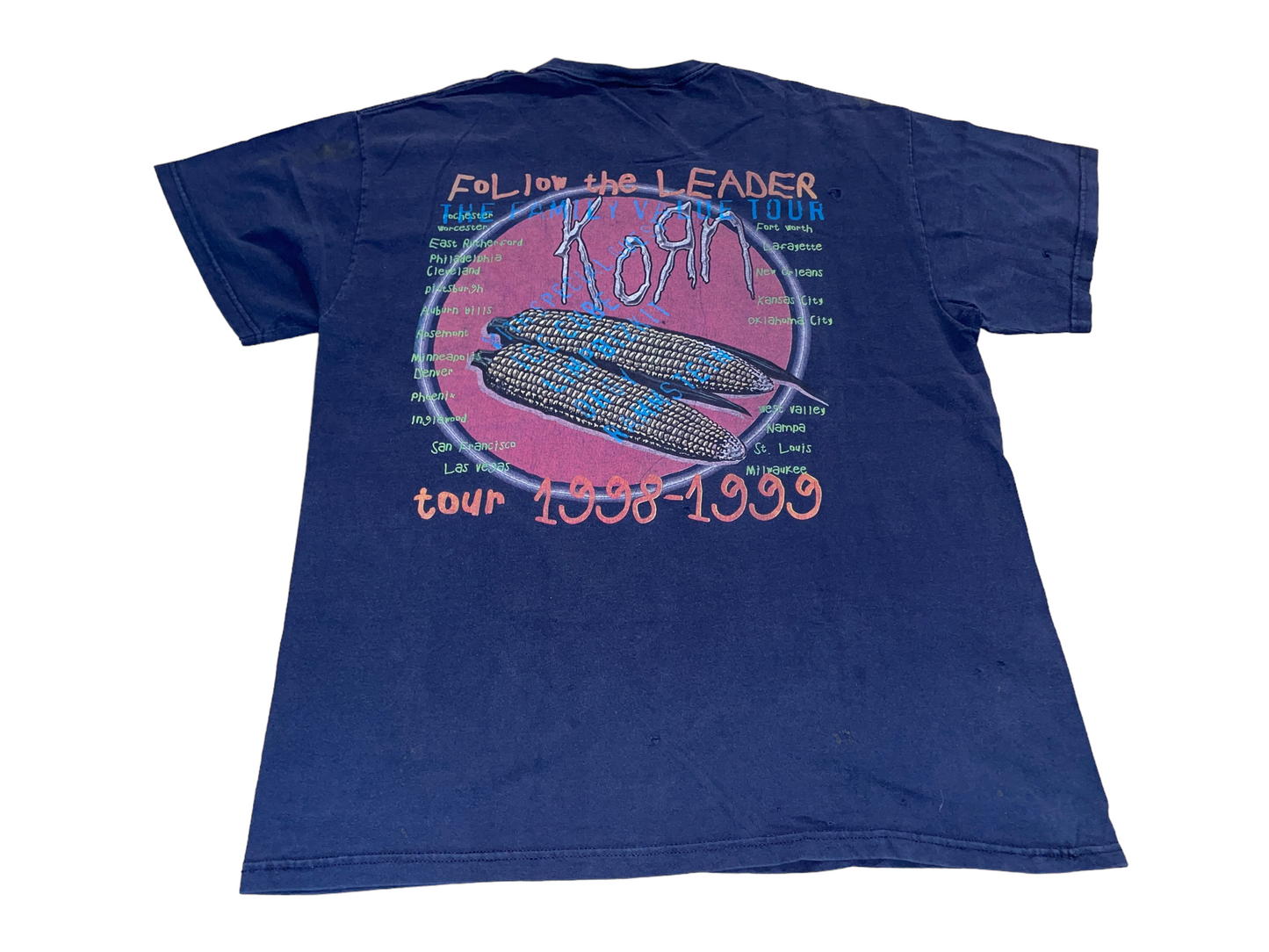 Vintage 1999 Korn Follow The Leader T-Shirt