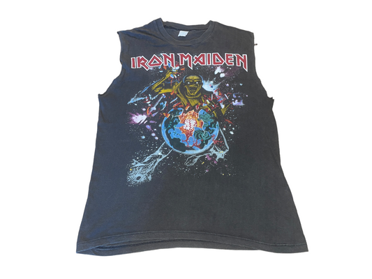 Vintage 1983 Iron Maiden World Piece Tour T-Shirt