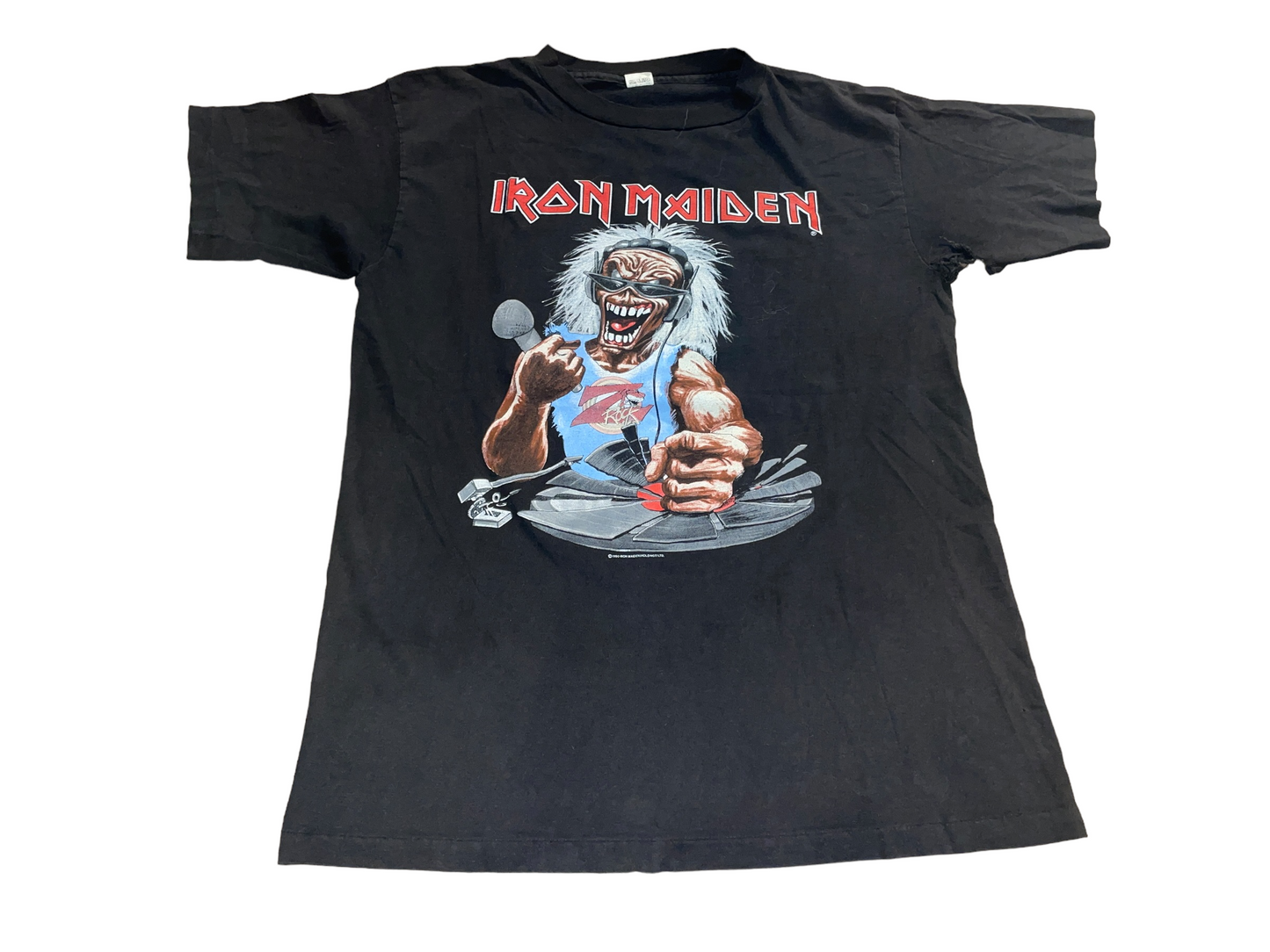 Vintage 1990 Iron Maiden Z-Week T-Shirt