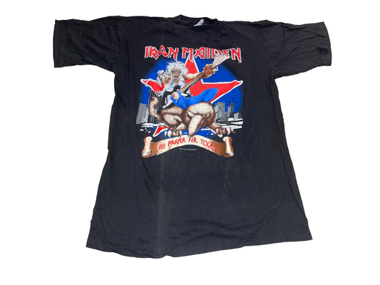 Vintage 1991 Iron Maiden Texas Tour T-Shirt