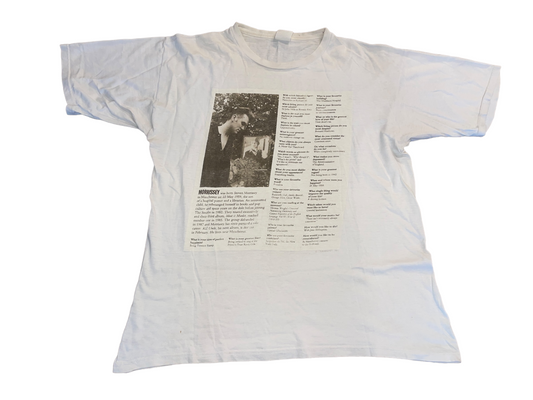 Vintage 1991 Morrissey T-Shirt