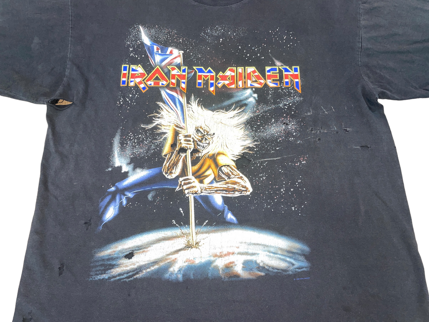 Vintage 90's Iron Maiden United Kingdom T-Shirt