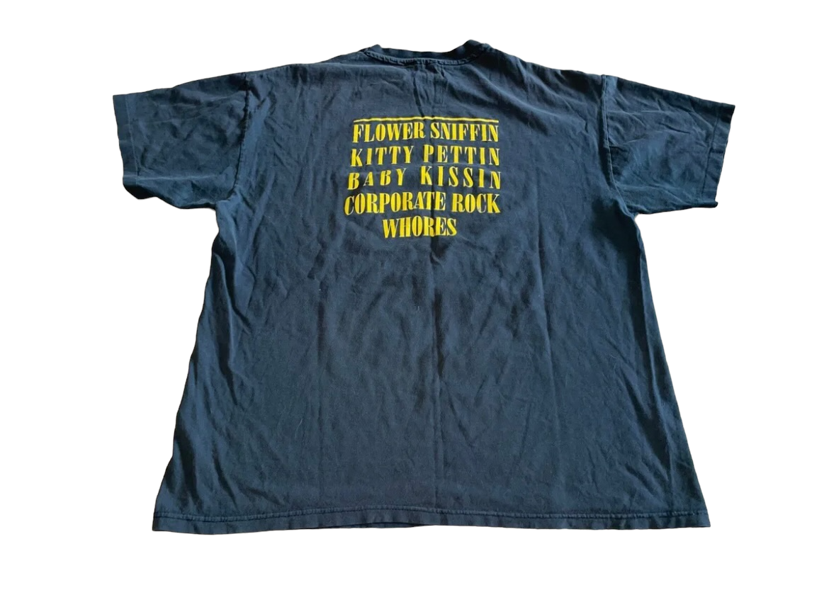 Vintage 90's Nirvana Smiley Face Shirt
