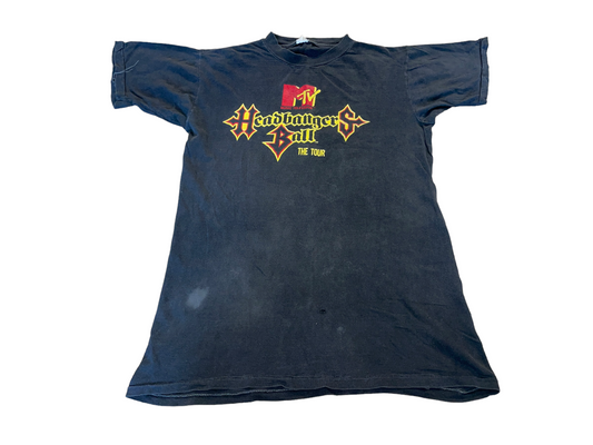 Vintage 80's MTV Headbanger's Ball T-Shirt