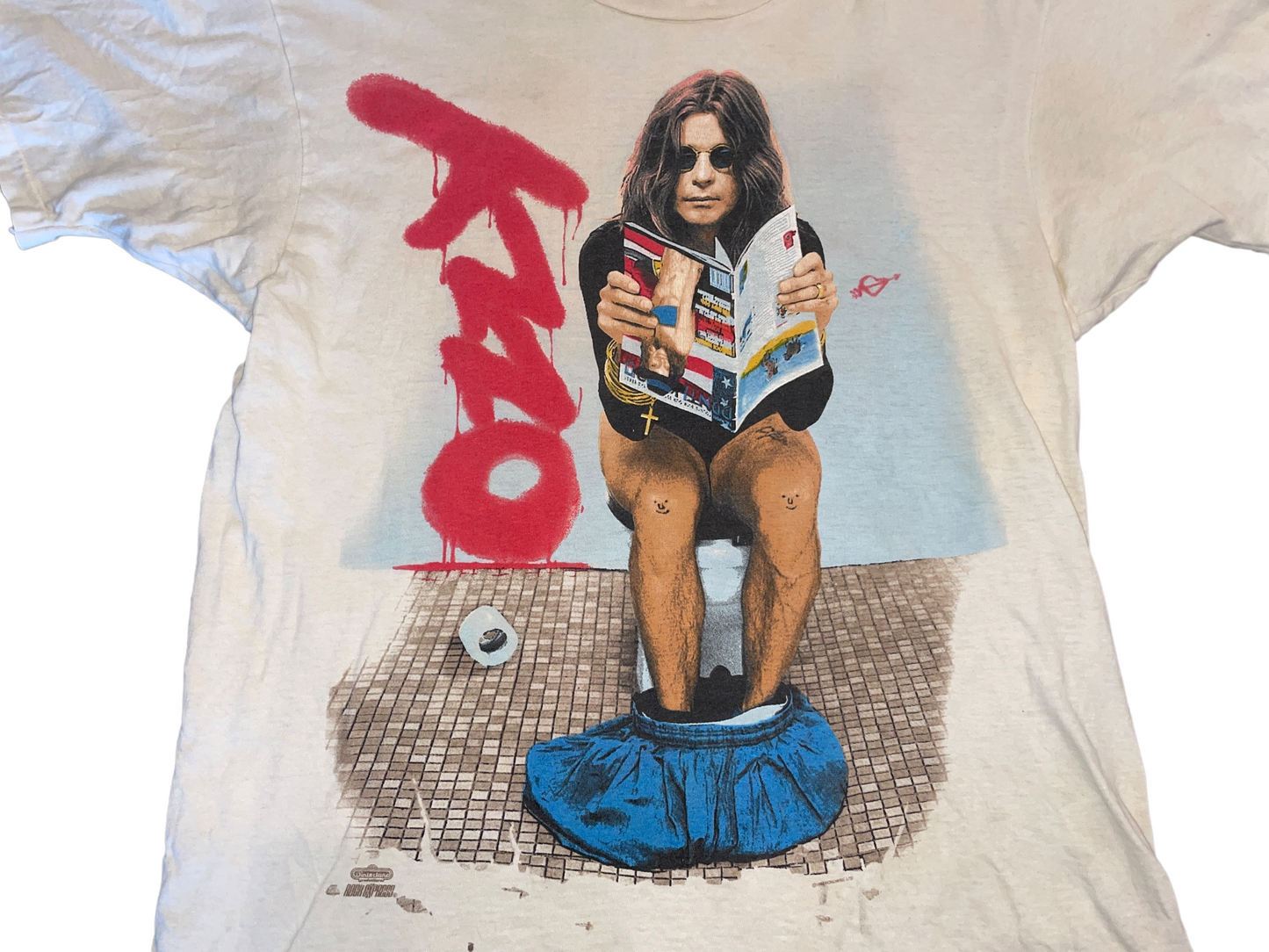 Vintage 1992 Ozzy Osbourne No More Tours T-Shirt