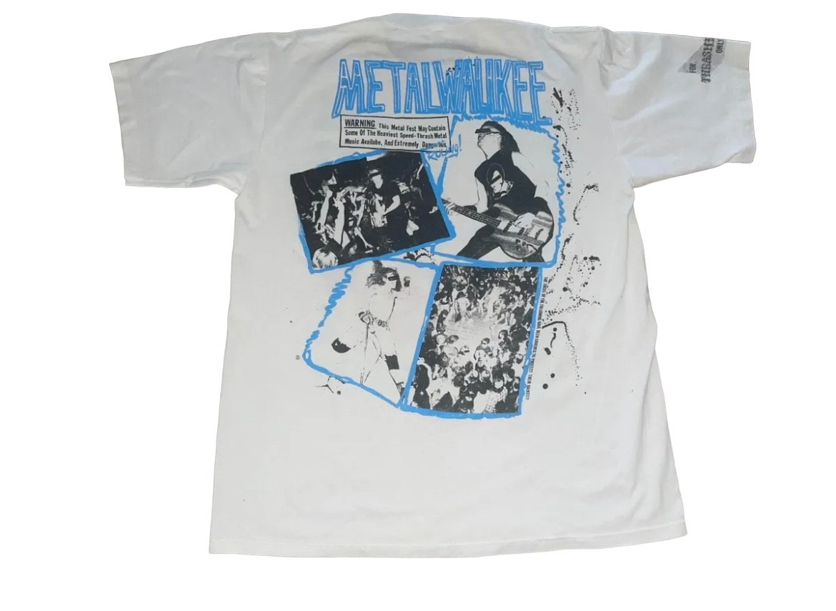 Vintage 1990 Metal Fest 4 T-Shirt