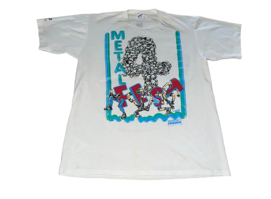 Vintage 1990 Metal Fest 4 T-Shirt